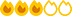 3 Flames